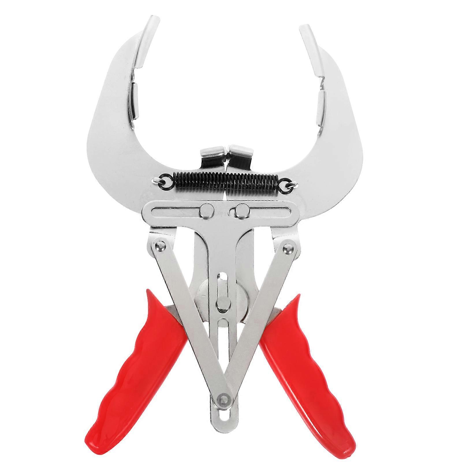 High-Strength Piston Ring Compressor Pliers 4Pcs For Cars Motorcycles Mechanical Maintenance Rectangular Shape