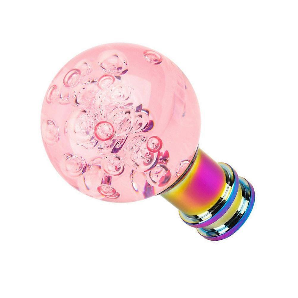 Precision Production Automobile Crystal Knob Gear Shifter Round Shape For Automotive Use 2Pcs
