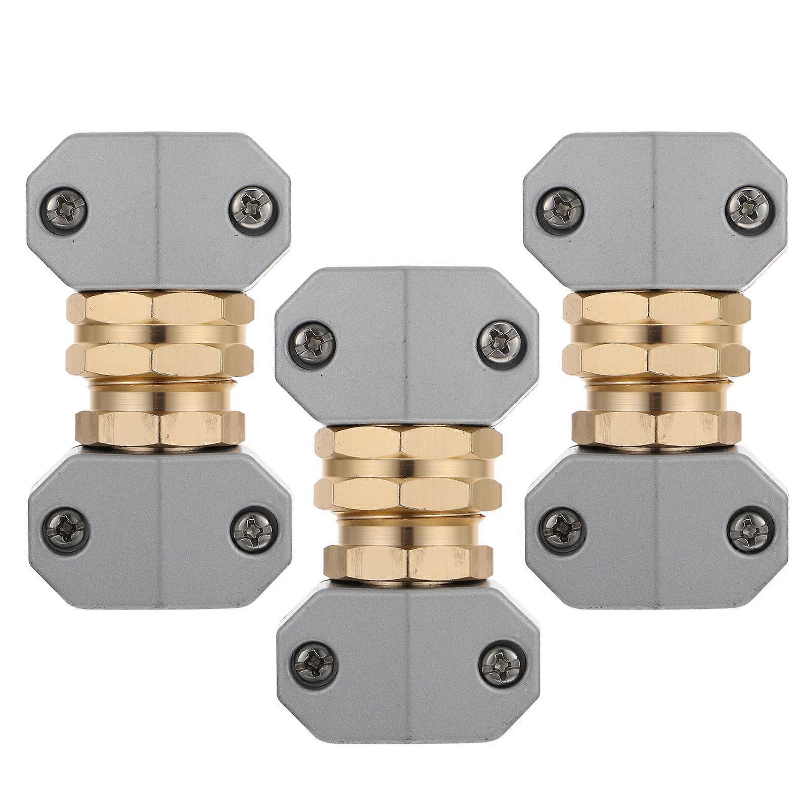 Quick Connect Hose Fittings Hose Service Connector Sealing Precision Engineered For Gardeners 3 Sets