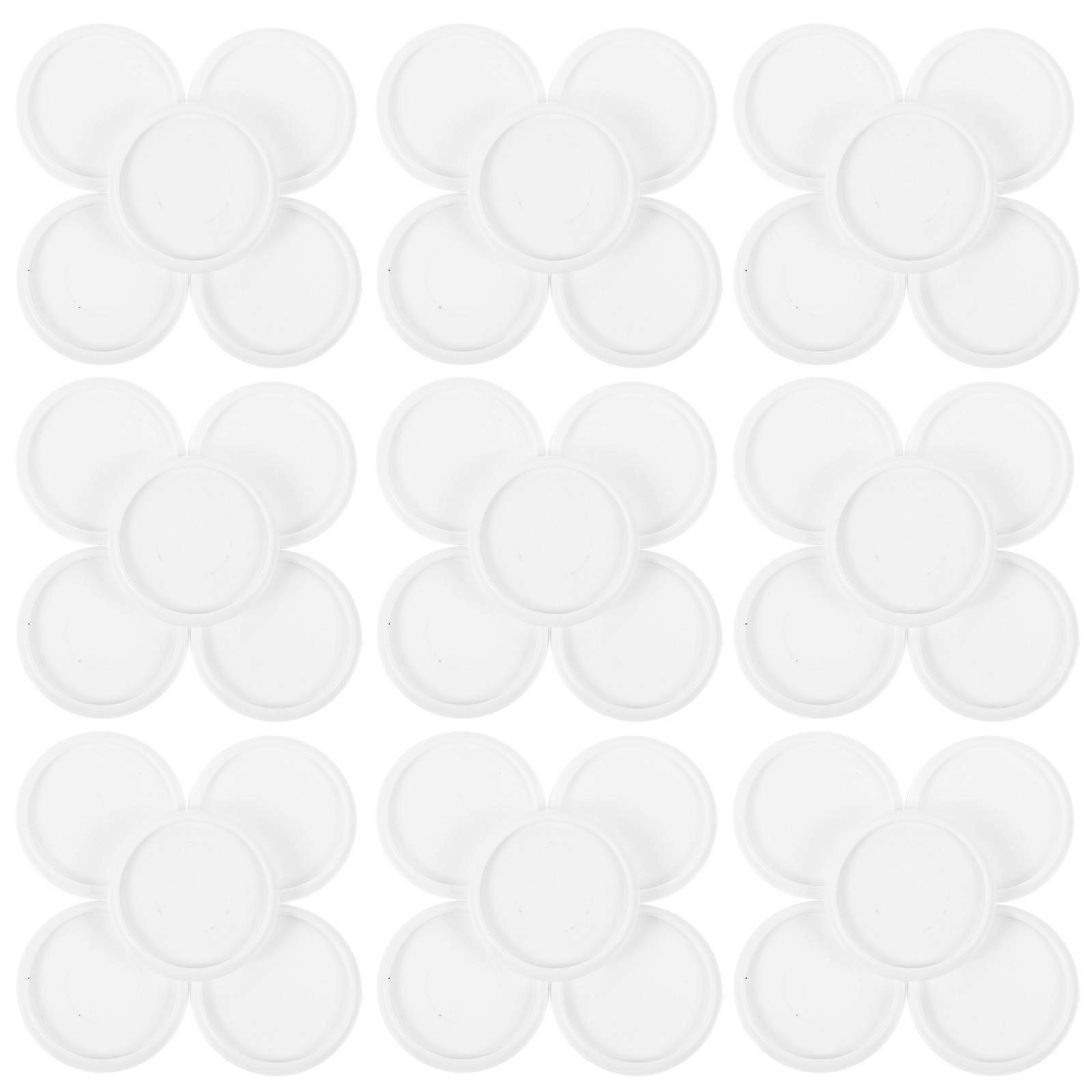 Binder Disc Clear Plastic for Notebook Binding with 55Pcs Discs