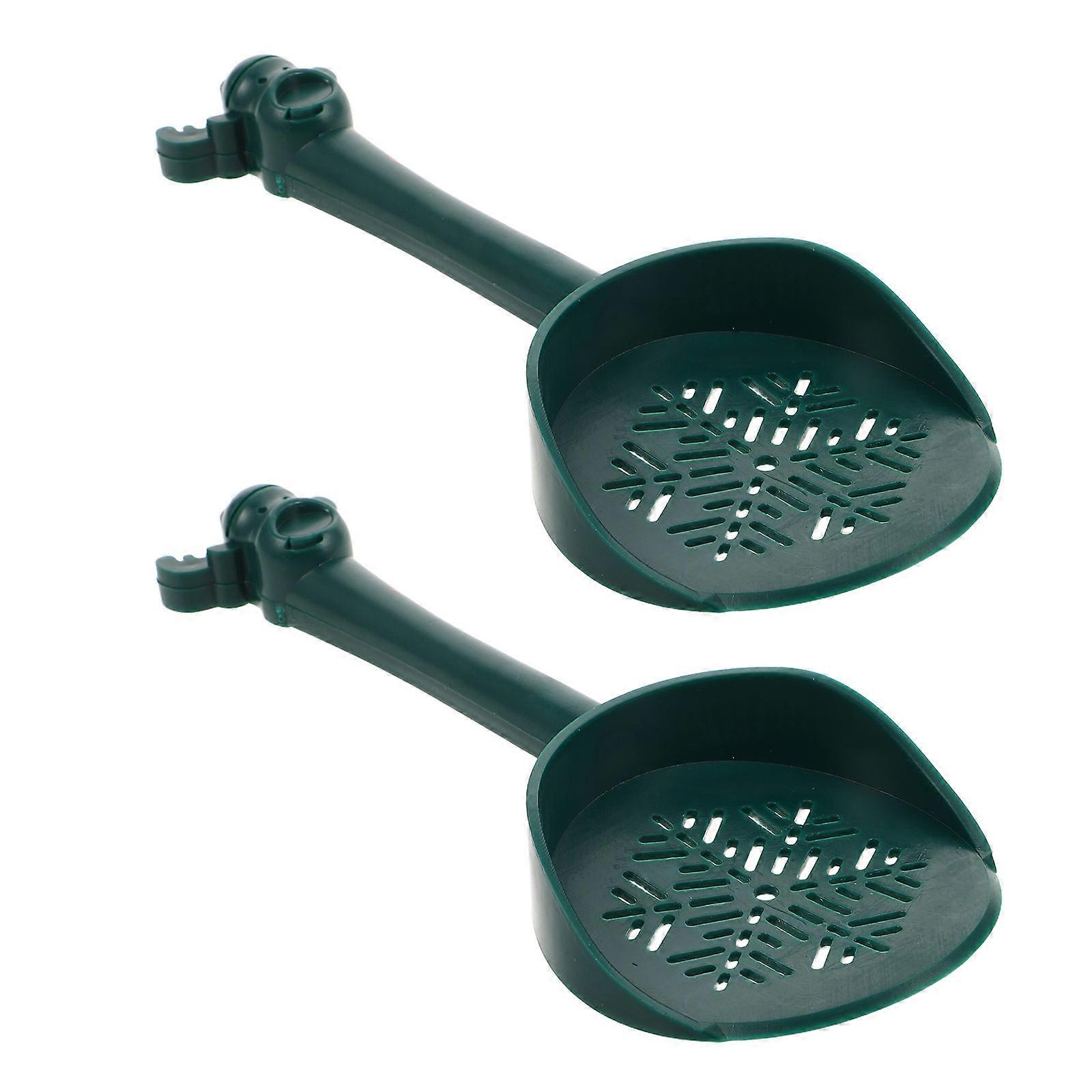 Hamster Sand Bath for Pet Cage Cleaning 8Pcs Plastic Scoop