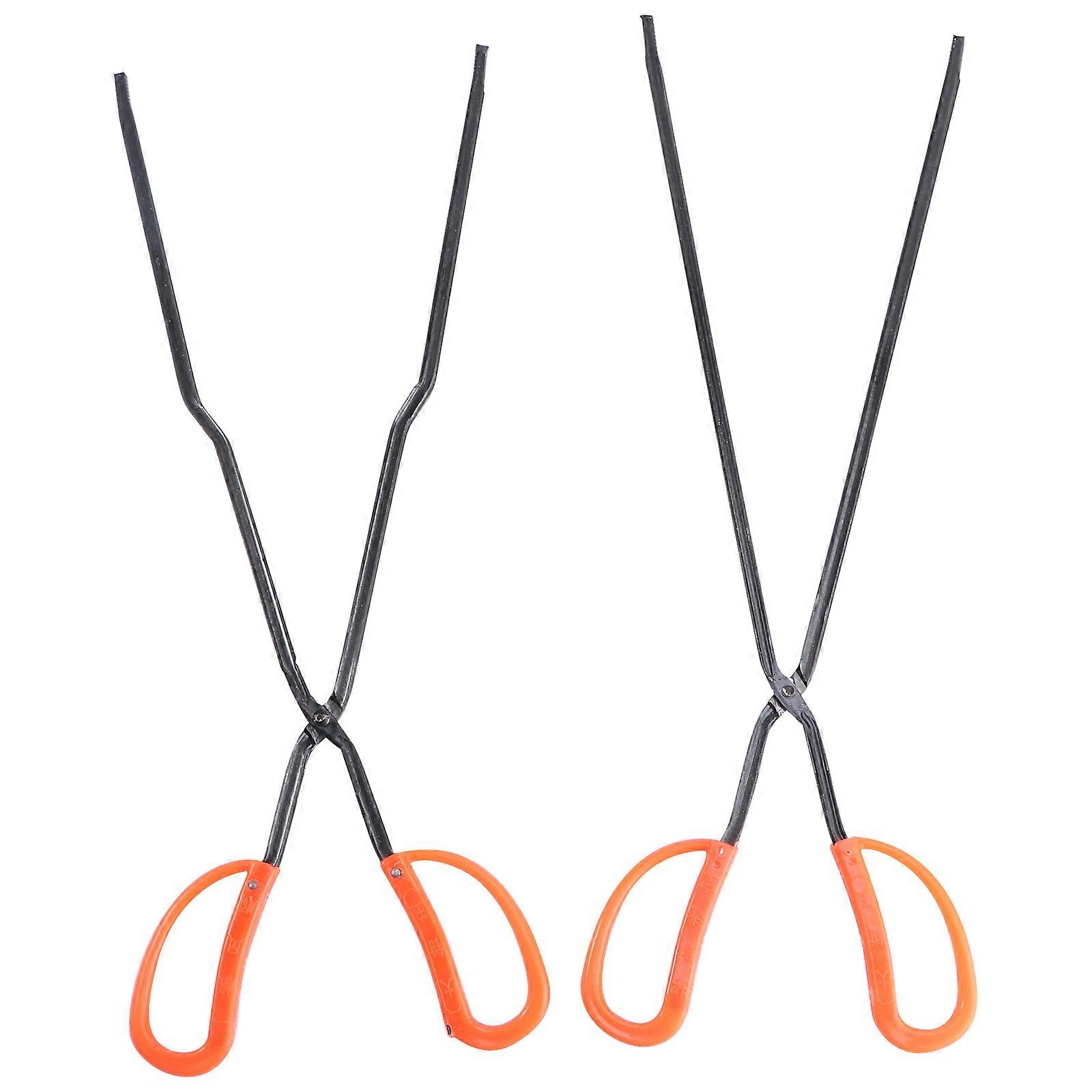 Household Briquette Clamps Garbage Clamp for Barbecue 4Pcs