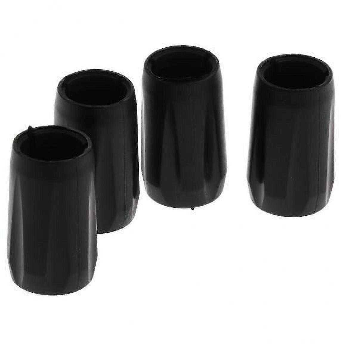 harayaa 2x4x Walking Pole Tips Protector Replacement for Hiking Trekking 16mm