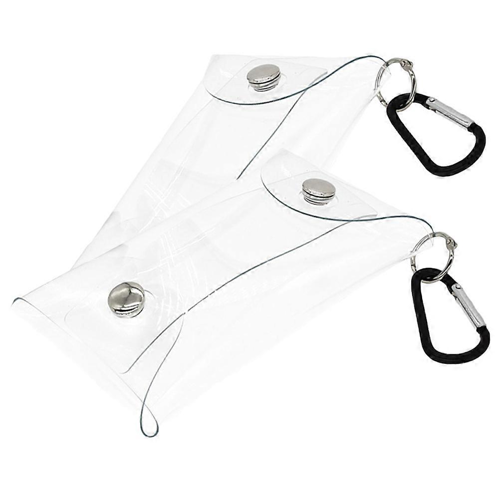 Transparent Change Bag Multi Function Storage Pouches for Storage 6Pcs