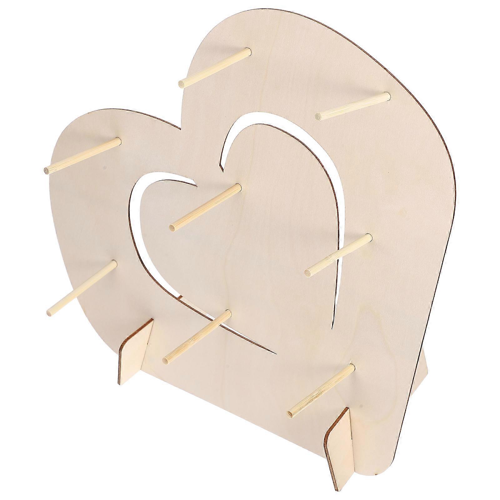 Dessert Table Display Donut Stand Wooden Cake Stand For Wedding Party Elegant .00X30.00X12.50CM 1Pack