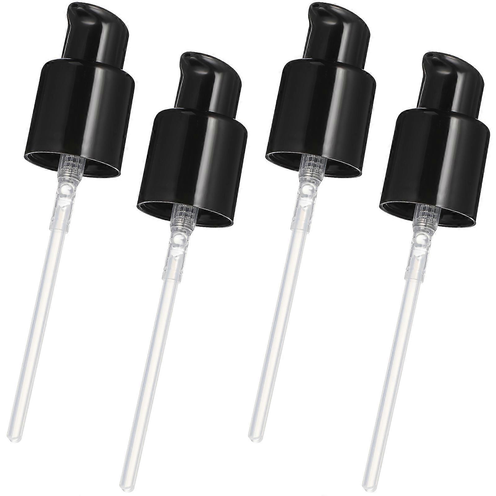 Black Lotion Pump Head for Bottle Use Replacement Pump 16Pcs Set