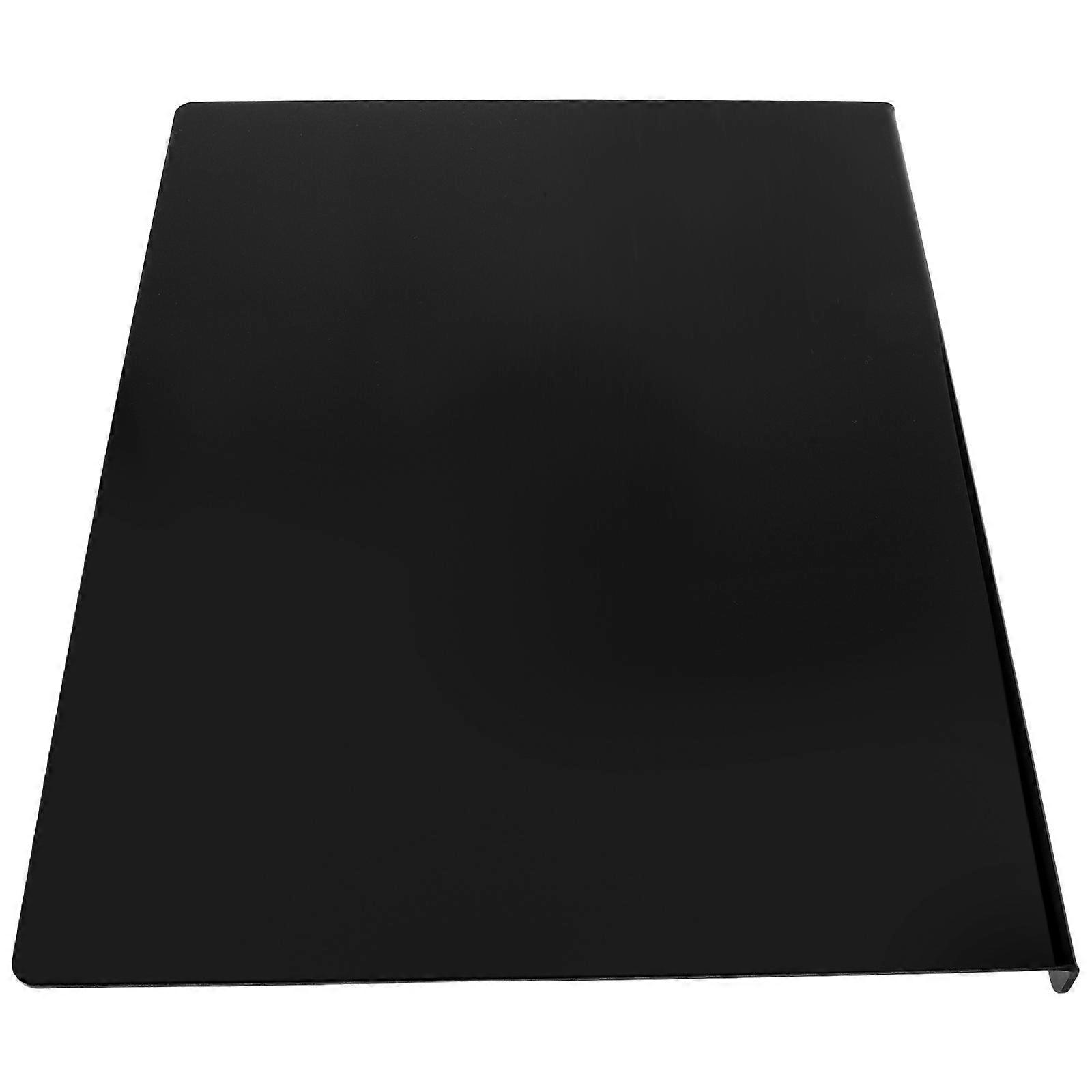 Black Acrylic Cutting Board for Cooking Non-Slip 2Pcs Kitchen Tool