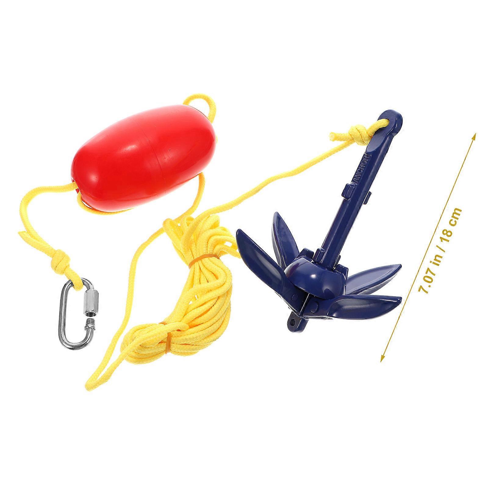Kayak Anchor Folding Anchor Kit for Boat 1Set Portable Aluminum Alloy