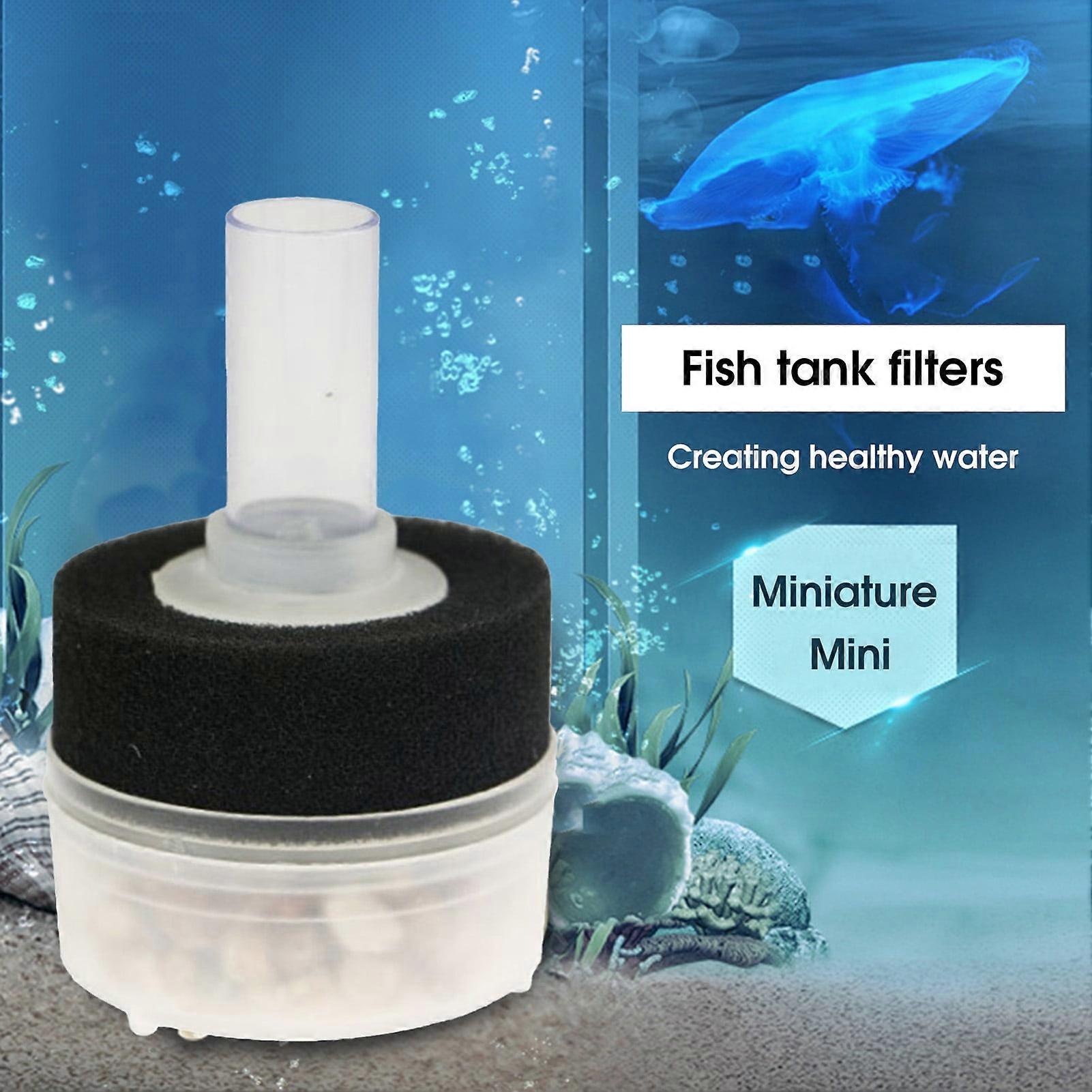 Happy Date Aquarium Sponge Filter - For Longer Intervals Between Cleaning - Fits 10-75 Gallon Tanks - Fish Tank Sponge Filter
