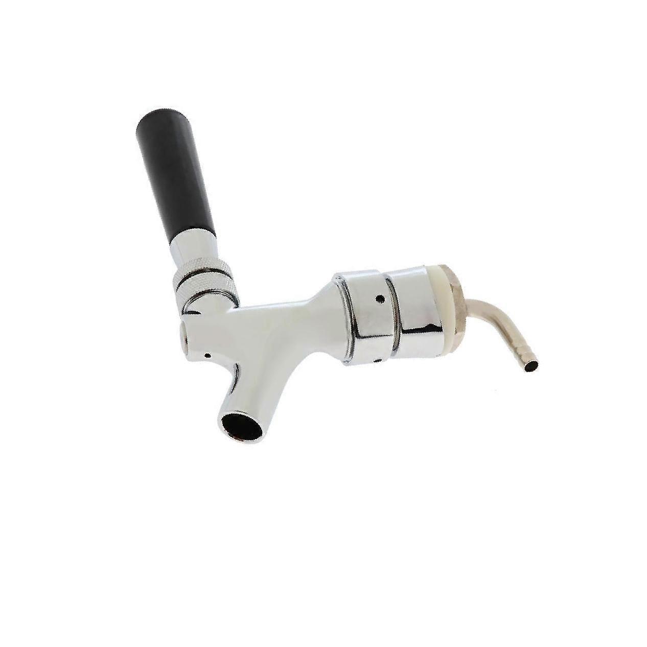 Sleek Chrome Plated Draft Beer Faucet Bar Flow Control Tap Keg Plating