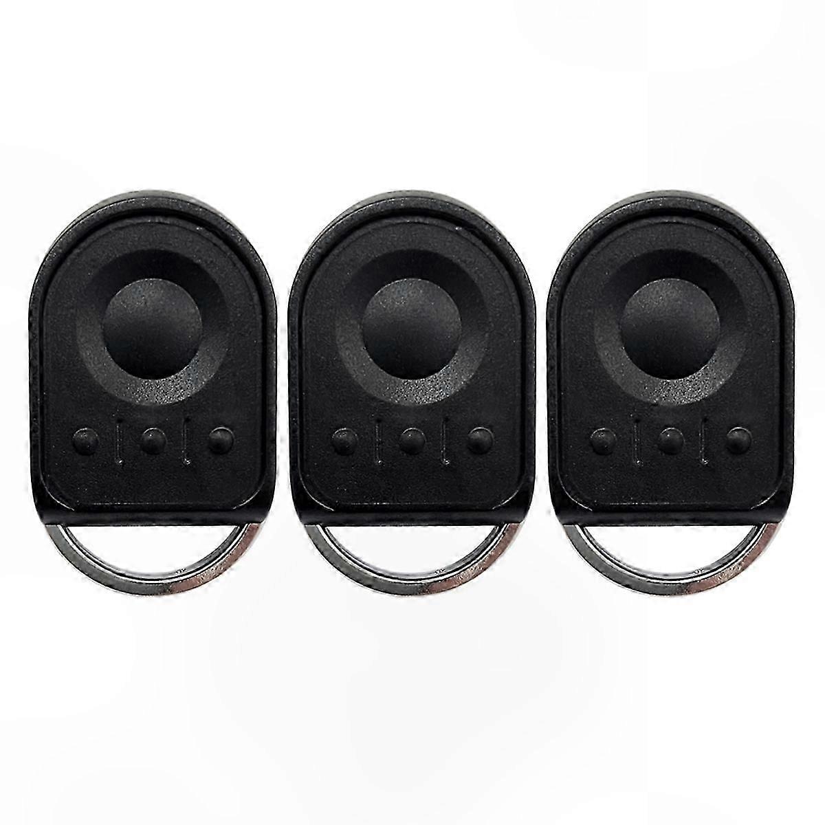 3-Pack Universal Garage Door Remote Control for 433MHz Gate Opener-Compatible with Keytis 2 NS RTS Keytis 4 N Keygo Systems