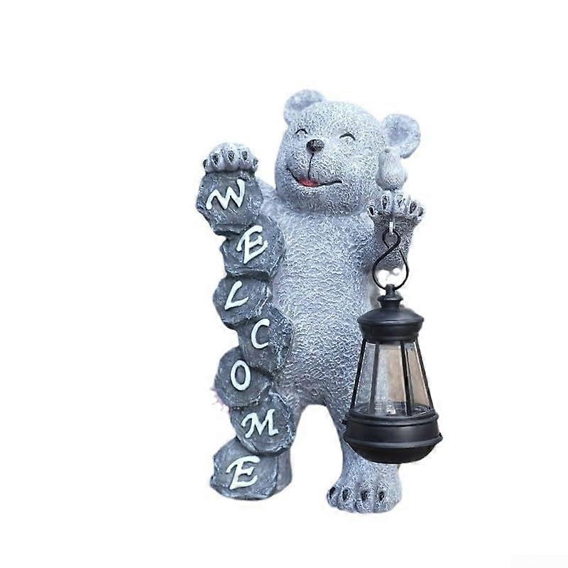 Resin Solar Outdoor Courtyard Lamp Garden Decoration Energy Efficient Solar Charging Soft Night Lighting
