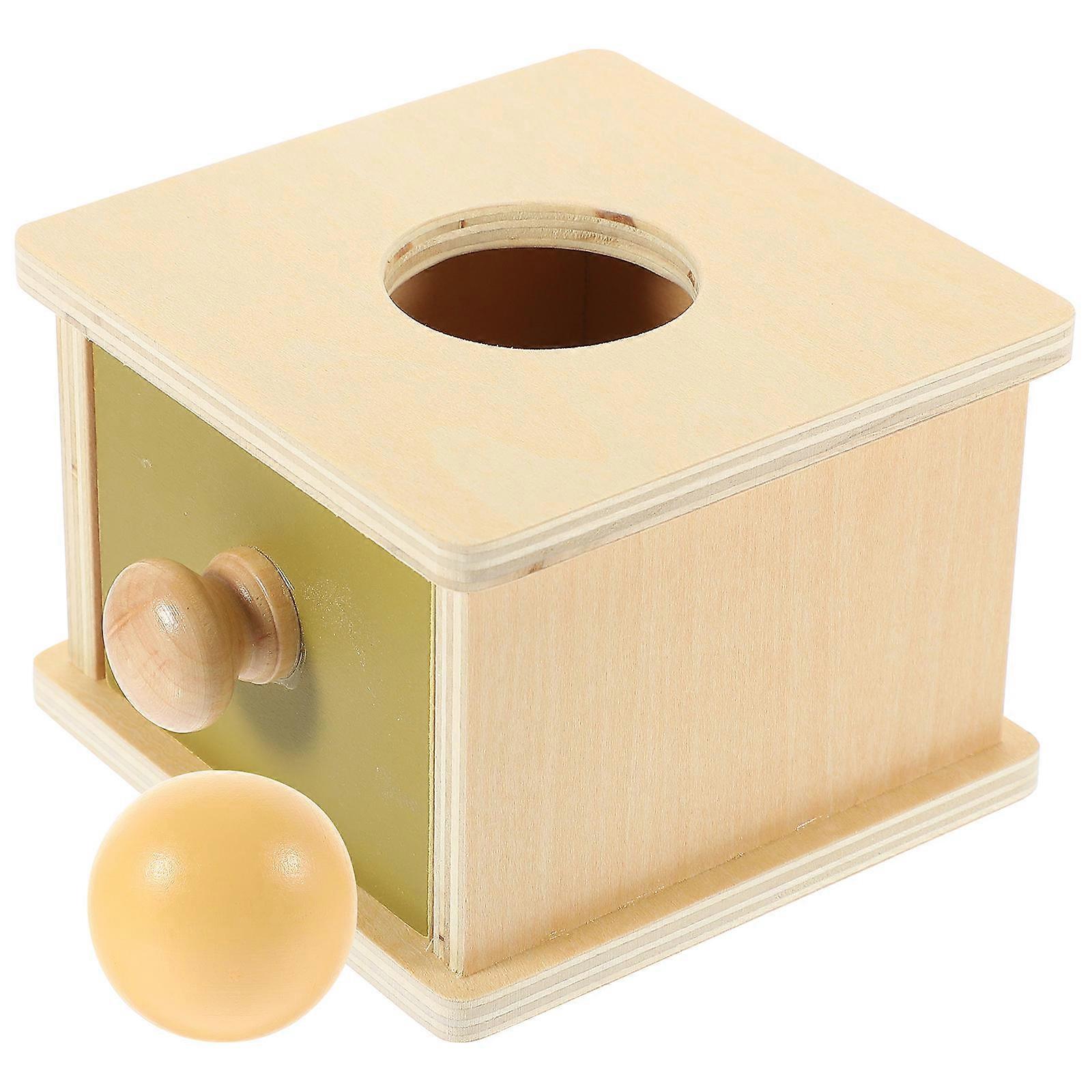 Wood Playset Box for Sensory Play 5Sets