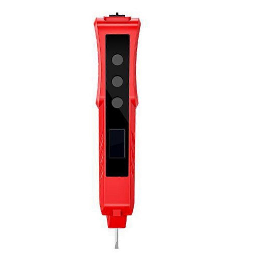 HR50 Contact AC Voltage Tester Digital Voltage Detector Pen AC 500V Electric Pen with LCD Display Sound Light Alarm