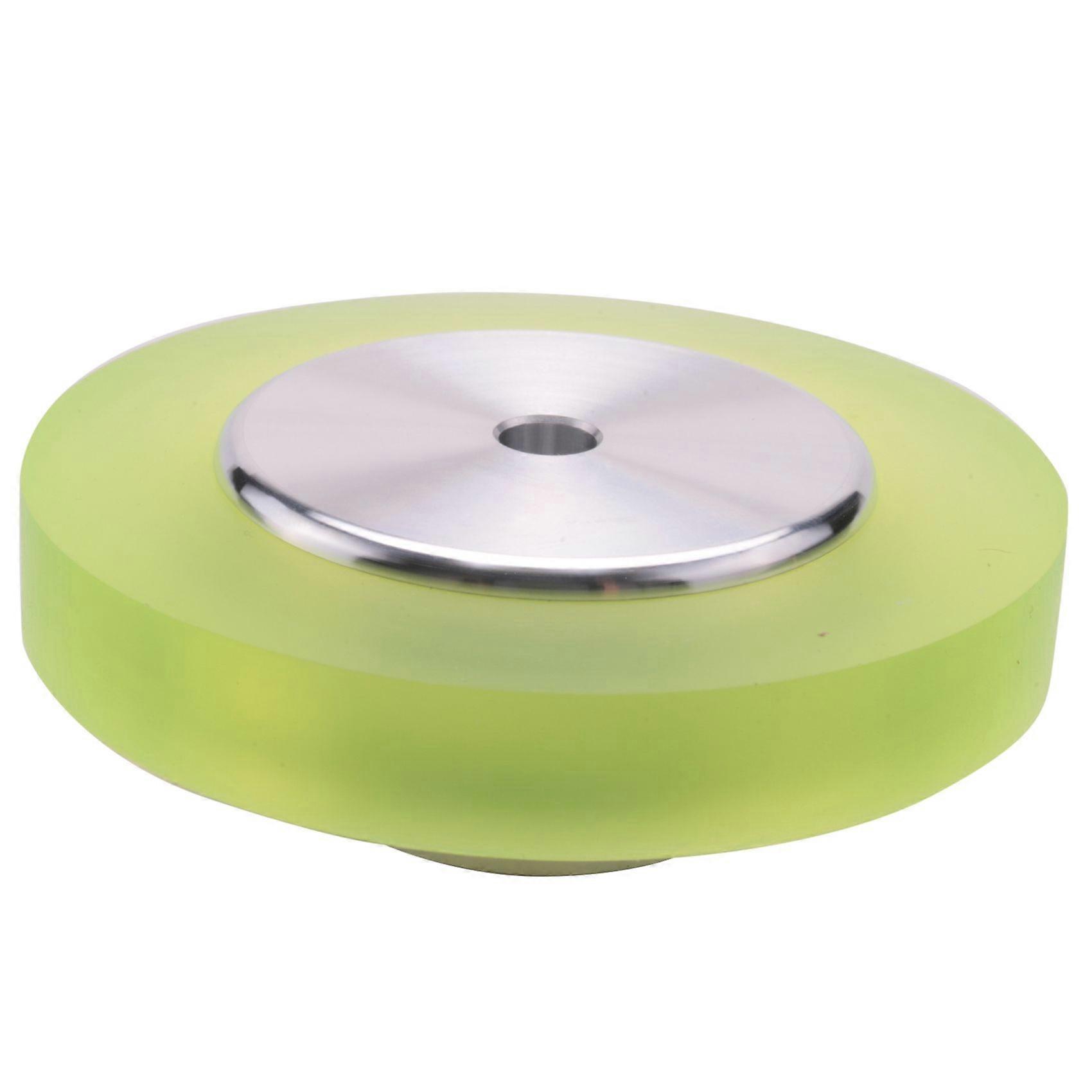 Roue codeuse industrielle en aluminium et polyuréthane de 200 mm