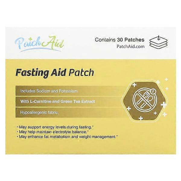 PatchAid, Fasting Aid Patch, 30 Patches