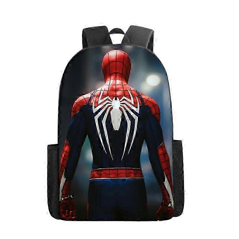 Marvel Spider-man Backpack Primary And Secondary School School Bag Large Capacity Anime Cartoon Backpack Lunch Bag 25-26