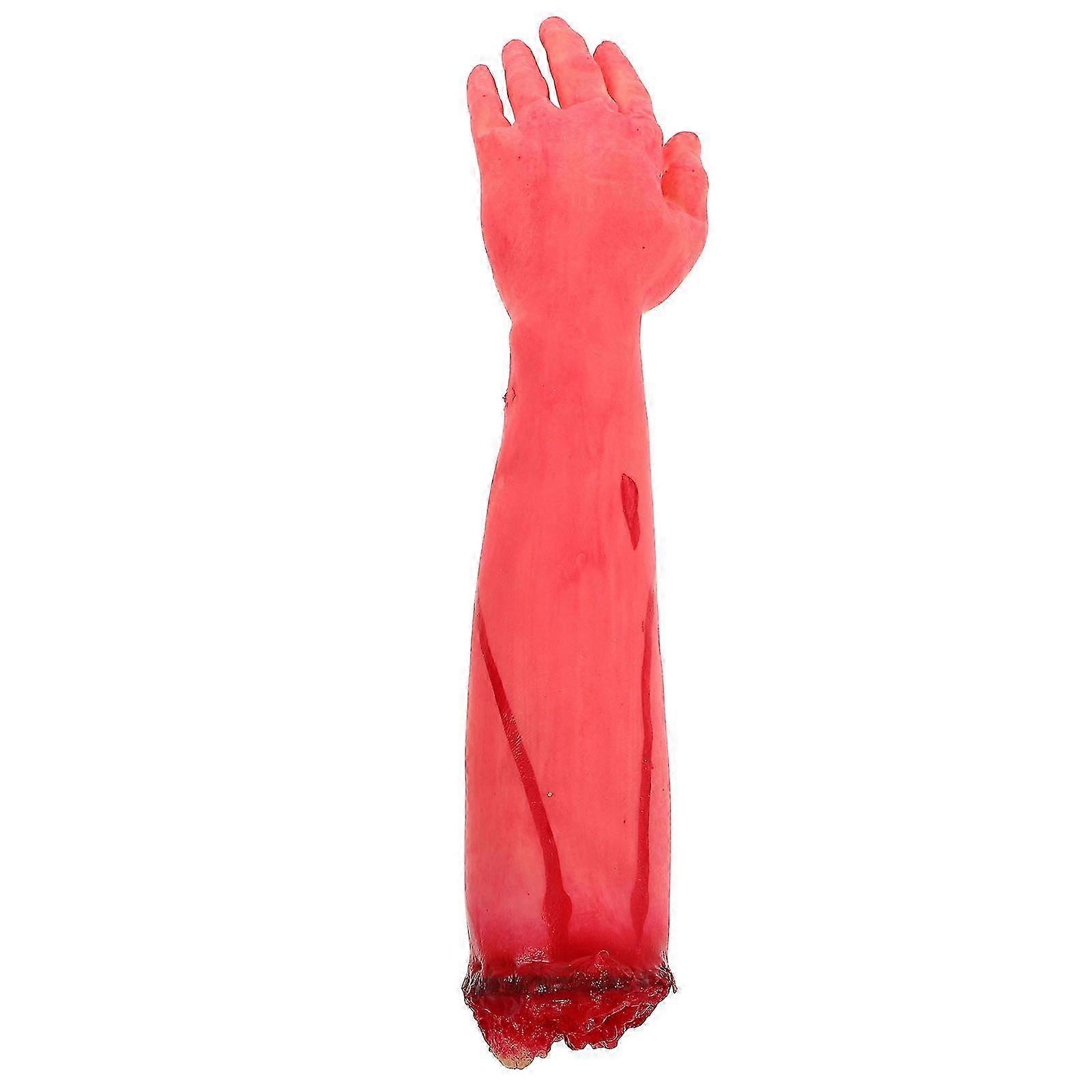 Realisztikus törött kar kellék kísértetjárta házibulira – Könnyű, mű levágott kar kísérteties dekorációhoz