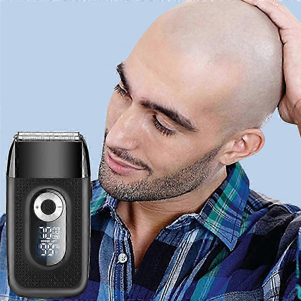 25-26 Rechargeable Cordless Shaver for Men Twin Blade Reciprocating Beard Razor Face Care Multifunction Strong Trimmer