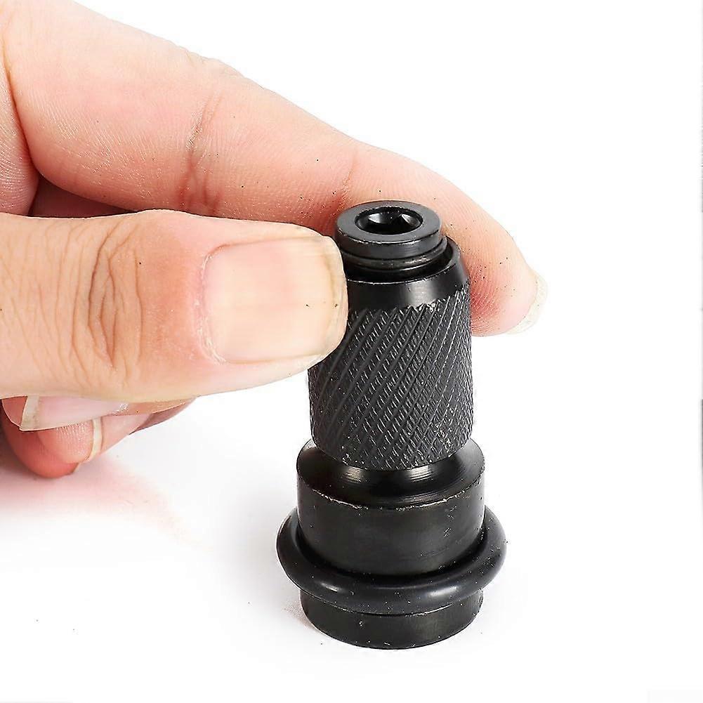 Vanadium Chrome Socket Adapter Set 1/2Inch Square Drive 1/4Inch Hex Shank QuickChange Bit Holder Drill Converter