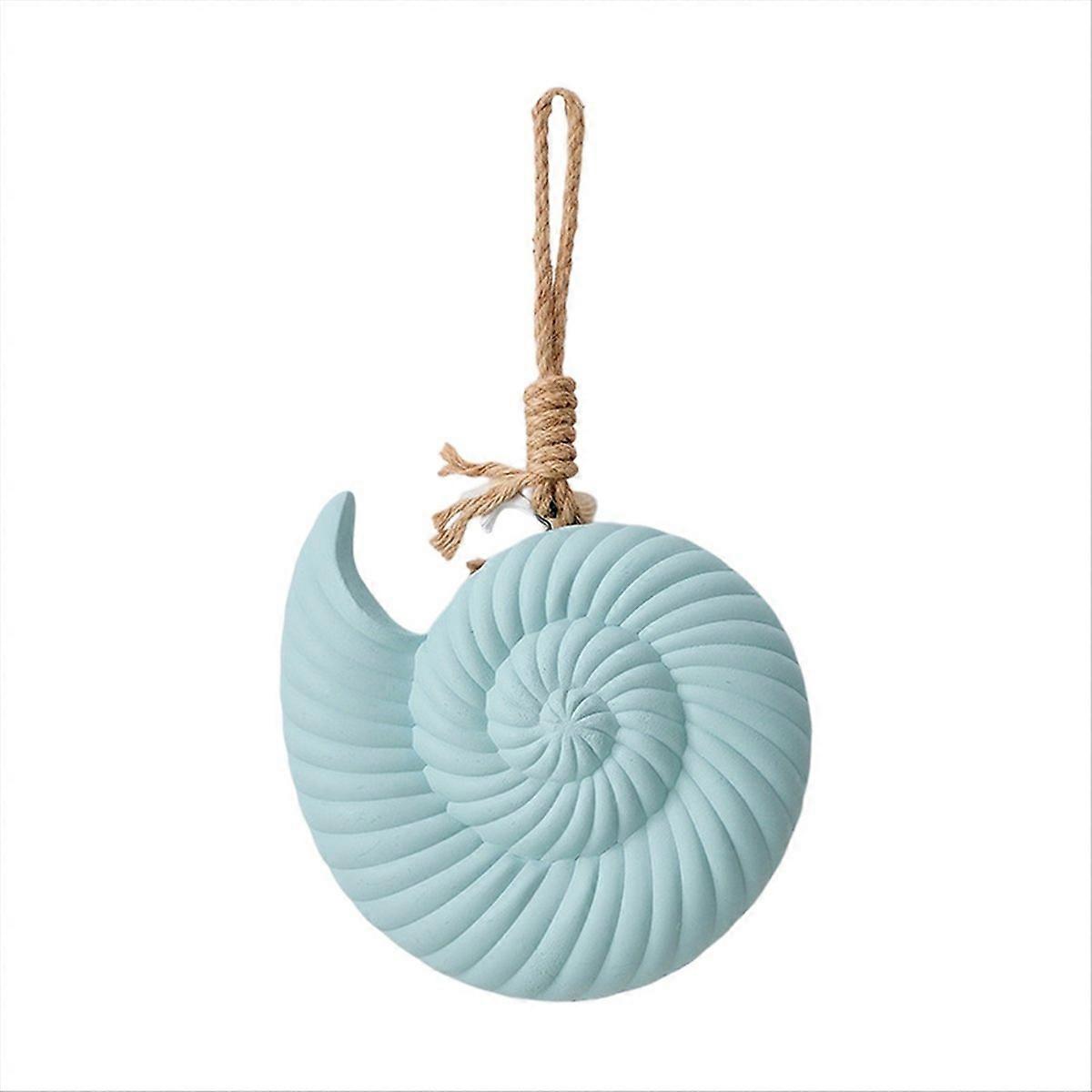 Mediterranean Wall Decor Pendant Wood Shell 