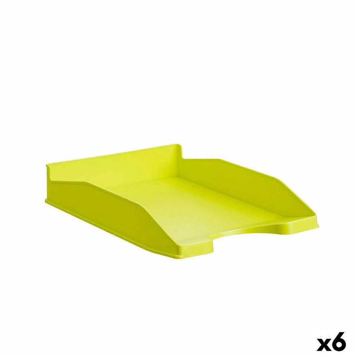 Filing Tray Archivo 2000 Green A4 (6 Units)