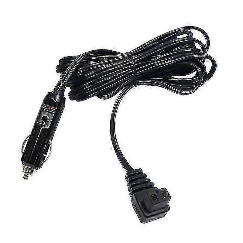 Car Compressor Refrigerator Line 12/24V Semiconductor Refrigerator Power Cord Cigarette Lighter Line, Specification: Without Switch 5m 25-26