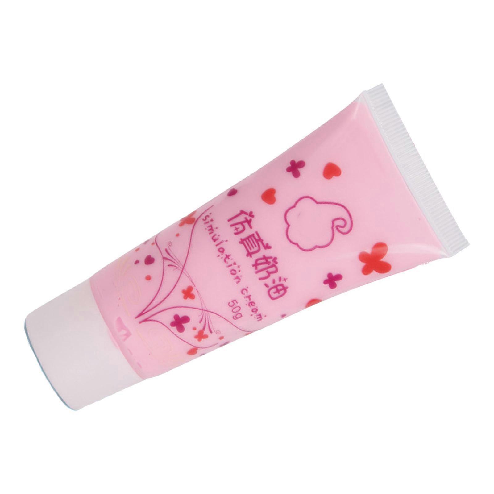 Simulation Fake Whipped Cream Glue 50ml Adhesive Fake Whipped Cake Cream for Phone Case H