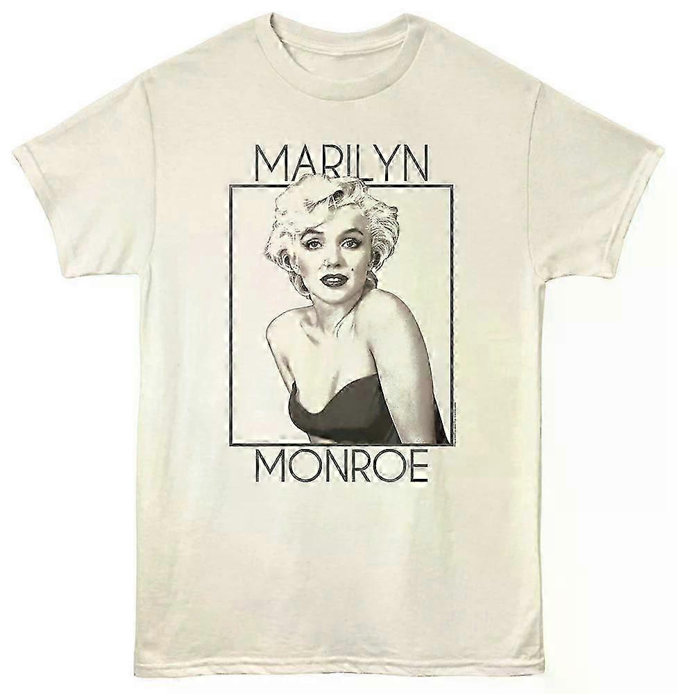 Camiseta retangular Marilyn Monroe com estampa retrô