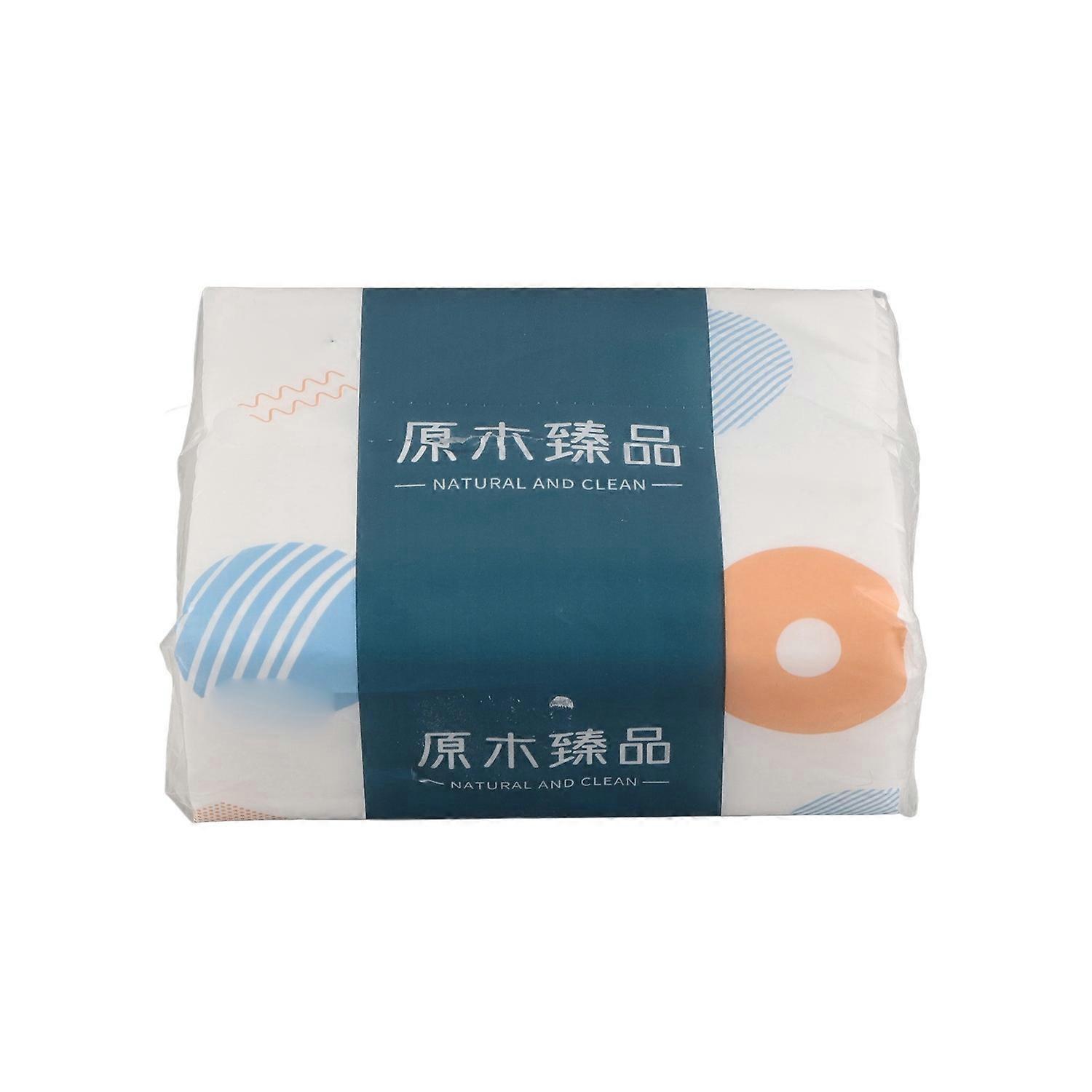 Facial Tissue 200 Draws 4 Layers Ultra Soft Disposable Hand Wiping Paper Napkin for Family Resturant