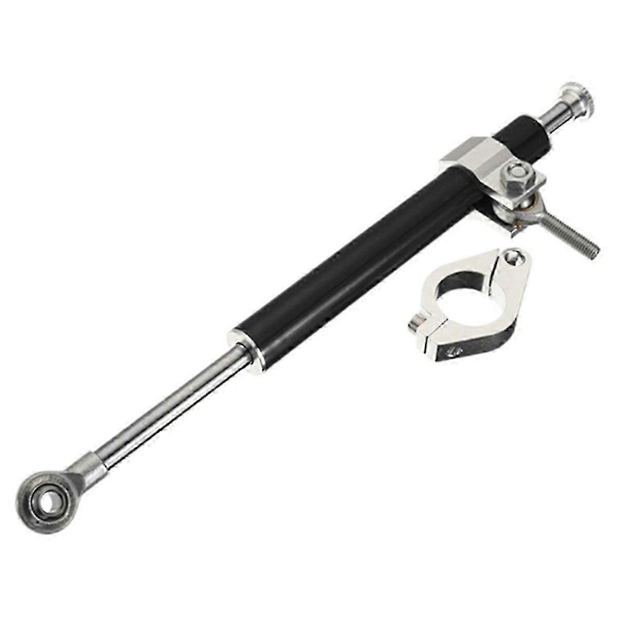 330MM Universal Motorcycle Steering Damper Stabilizer Black Edition 0813