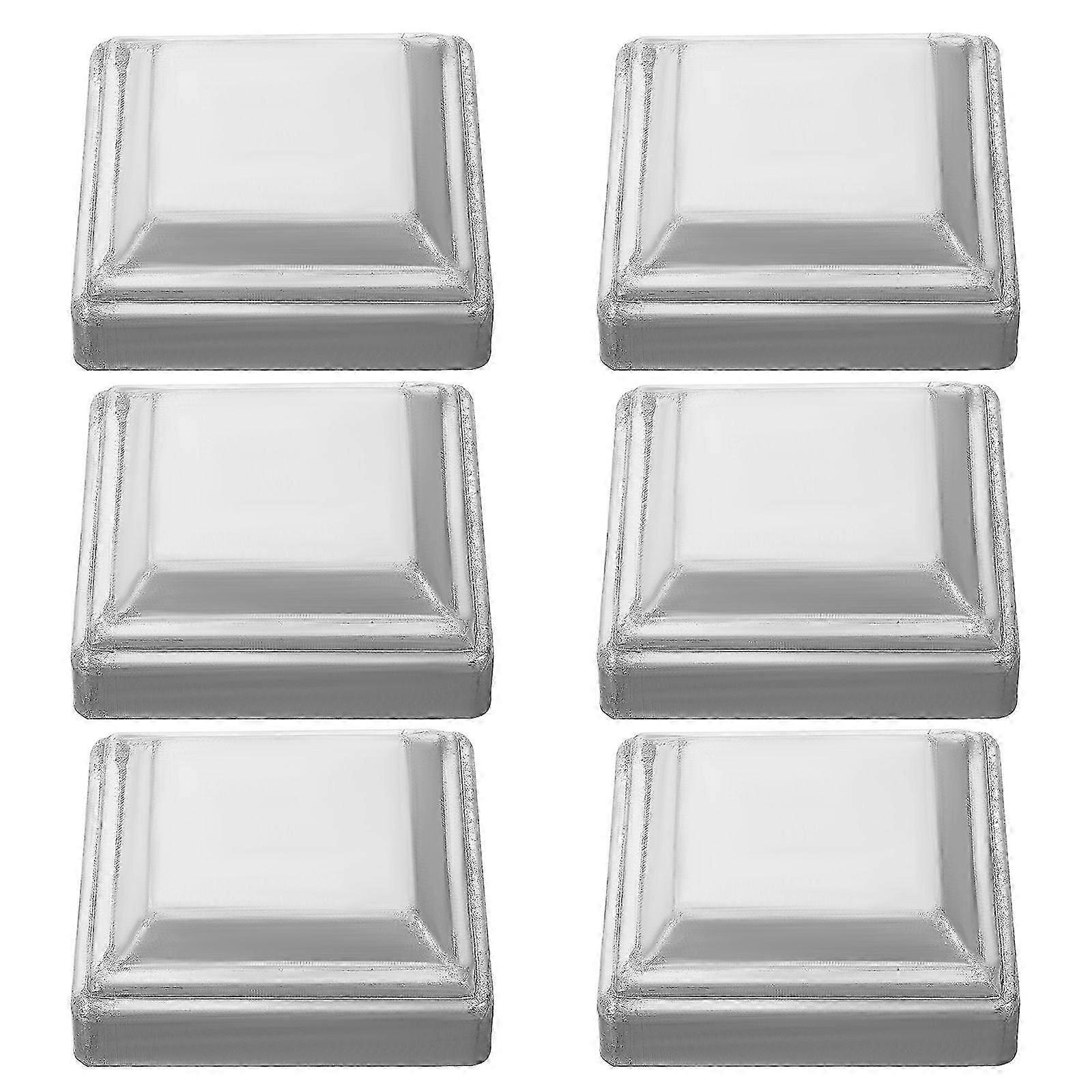 6ks Železné Plotové Čepičky Kovové Plotové Čepice Sloupky Plot Protector Plot Díly