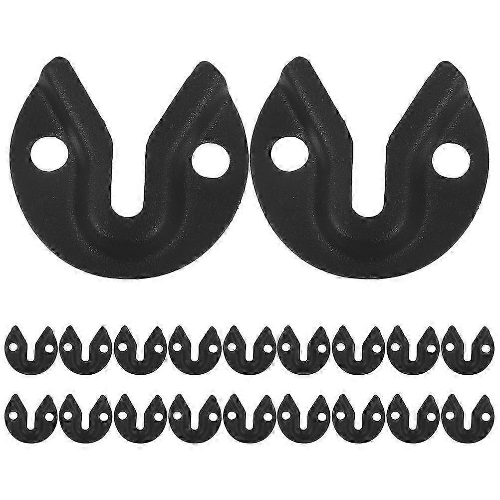 Heavy Duty Keyhole Brackets 20pcs Metal Picture Frame Hangers Secure Wall Mounting Fasteners for Mirrors Furniture with Rivet Fittings Edition 1107