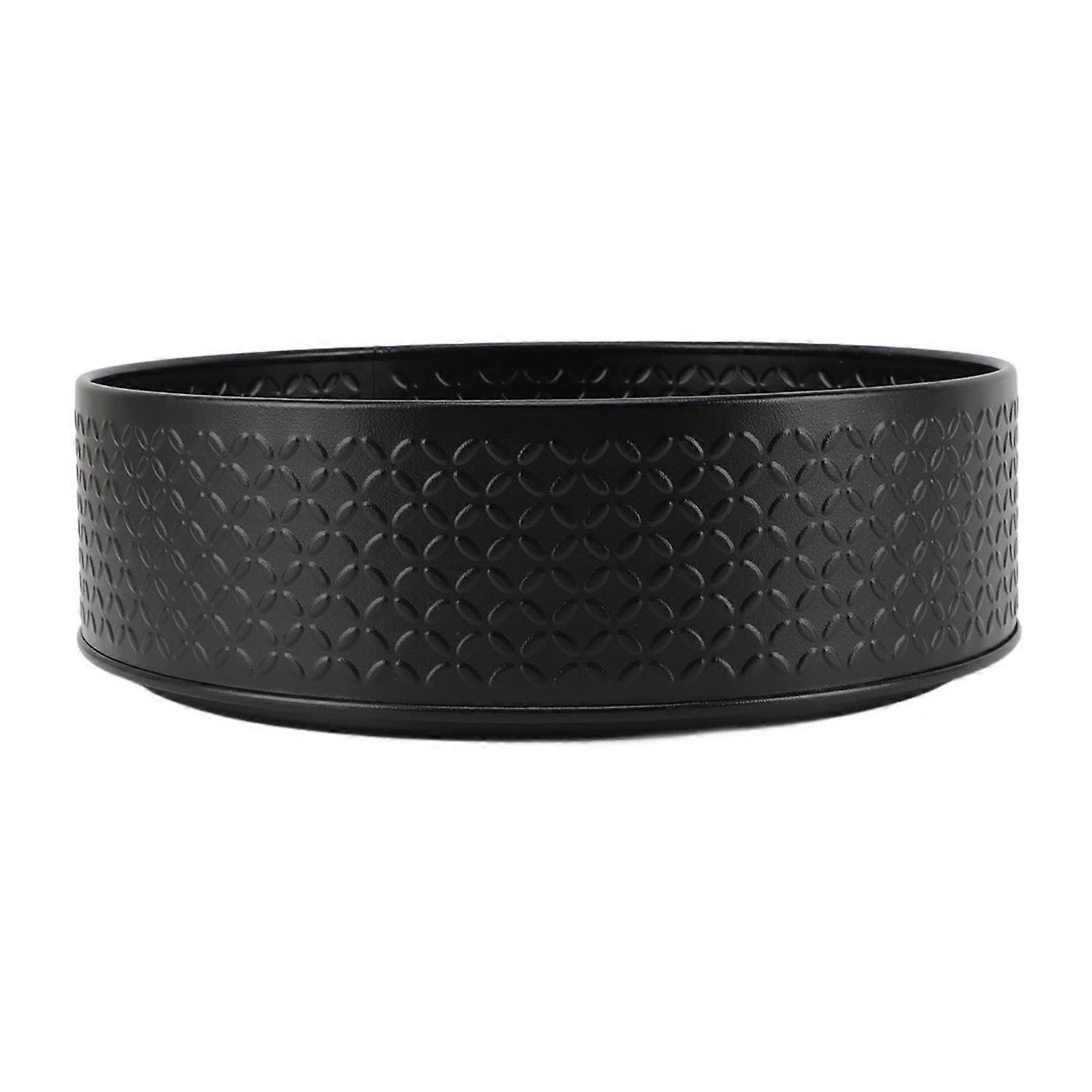 Turntable Spice Rack 360 Degree Rotatable Large Capacity Multifunctional Carbon Steel Turntable Seas