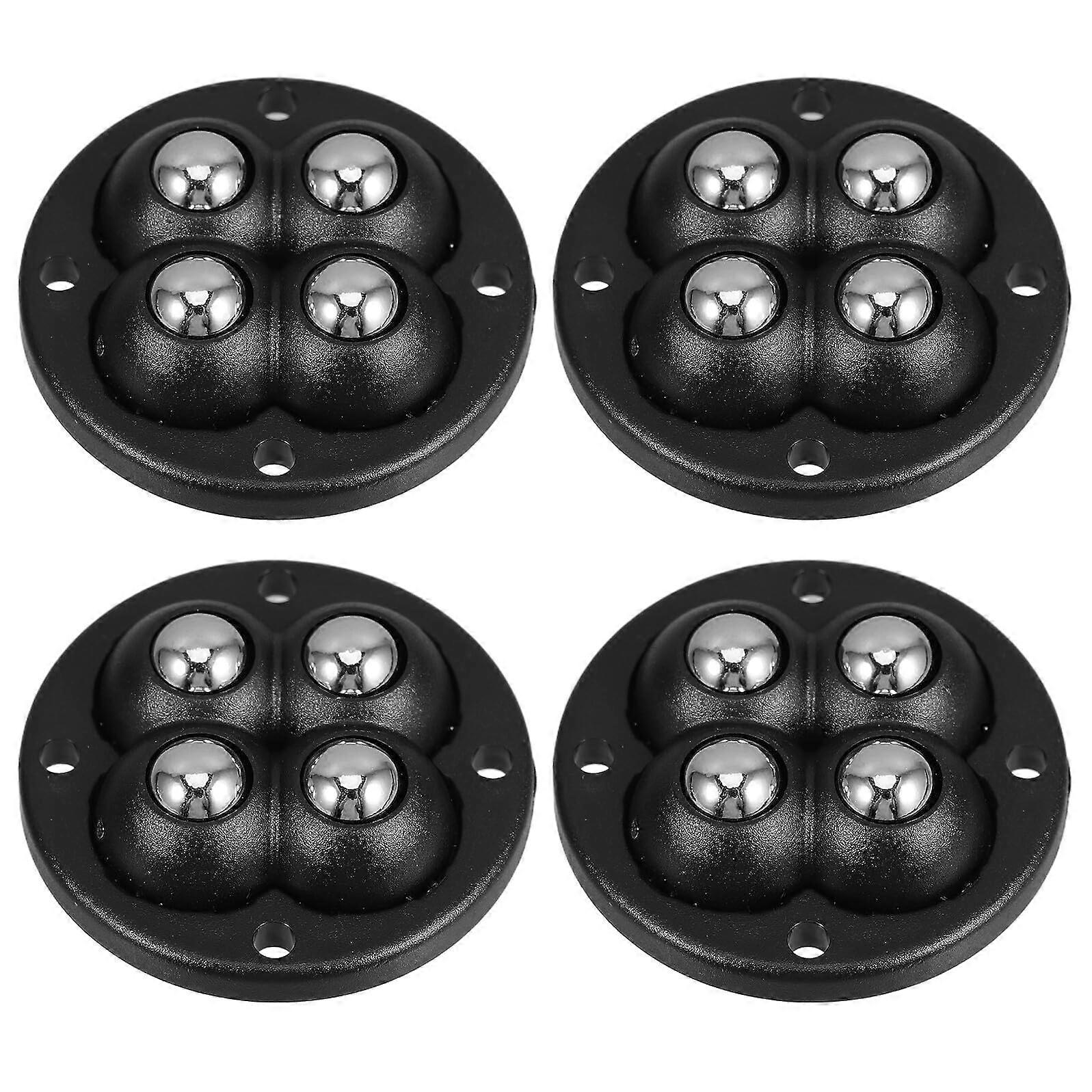 Black Rotating Stainless Steel Pulleys for Moving Household Items