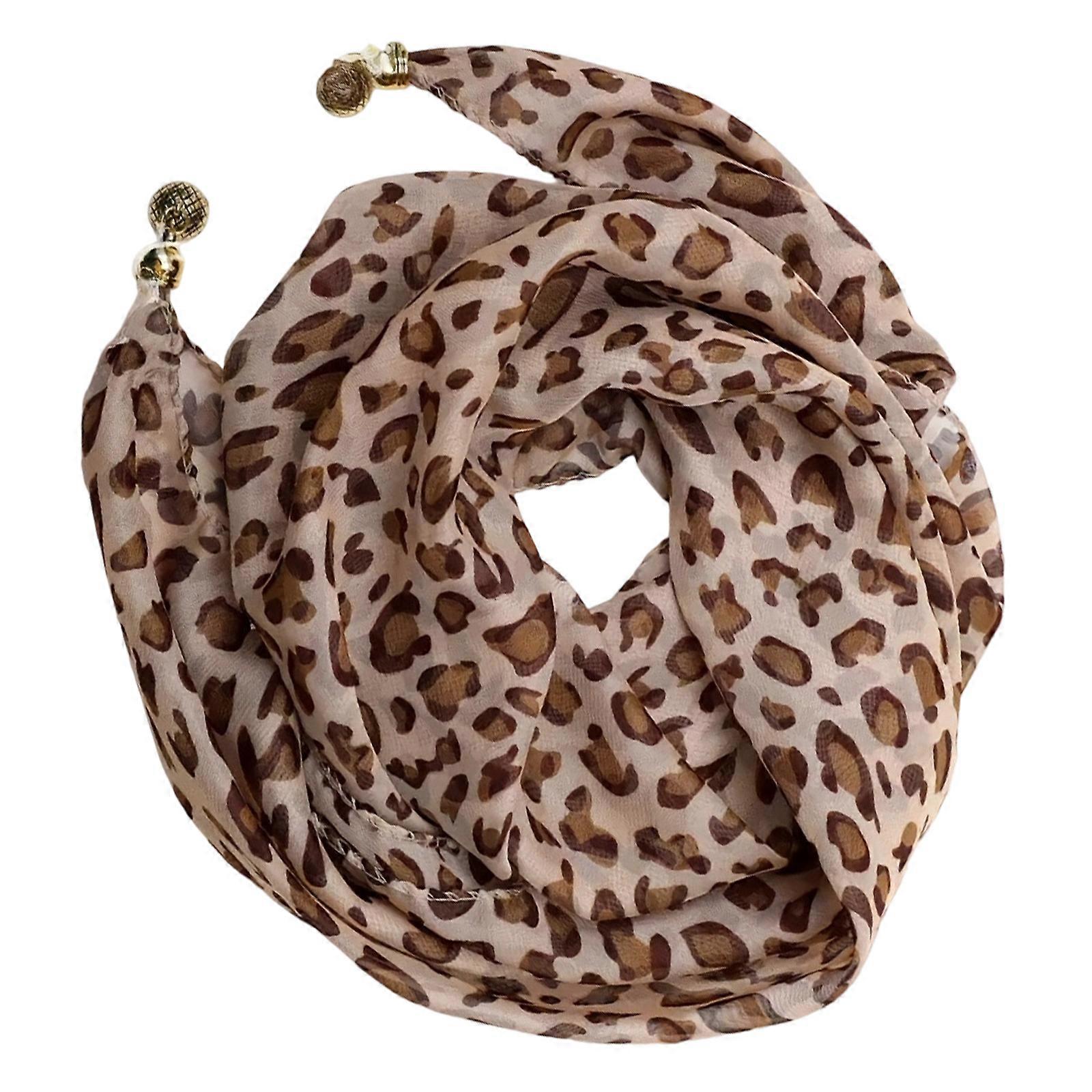 وشاح نسائي مغناطيسي سريع الارتداء مصنوع من البوليستر قابل للتنفس ومناسب للجنسين لمختلف الظروف الجوية بلون القهوة الضحلة