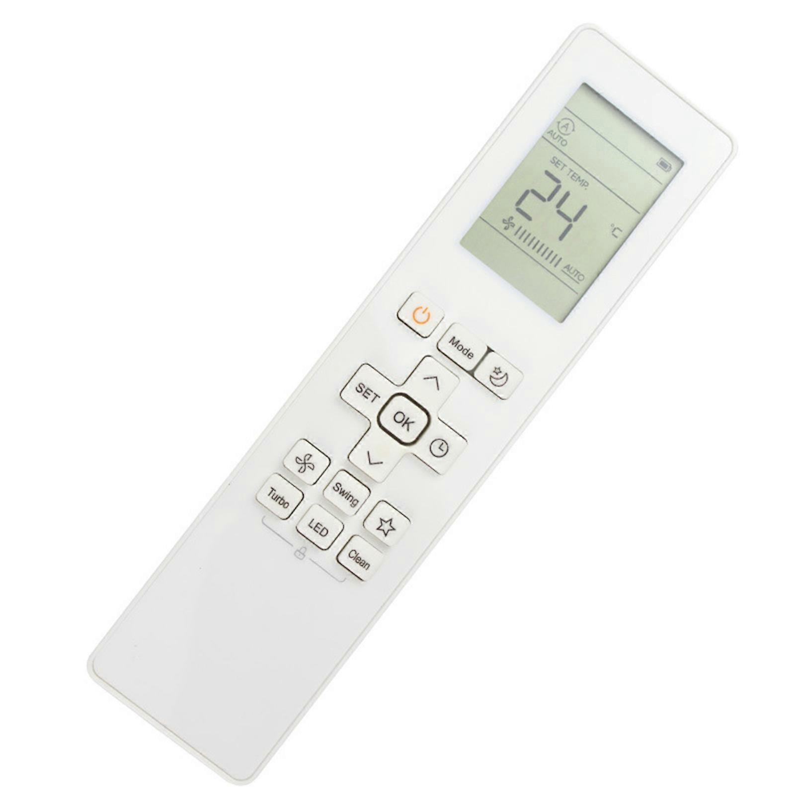 Air Conditioner Remote Control LCD Conditioning Use for RG10B(G)/BGEF Air Conditioner Full Functionality Replacement Multicolor