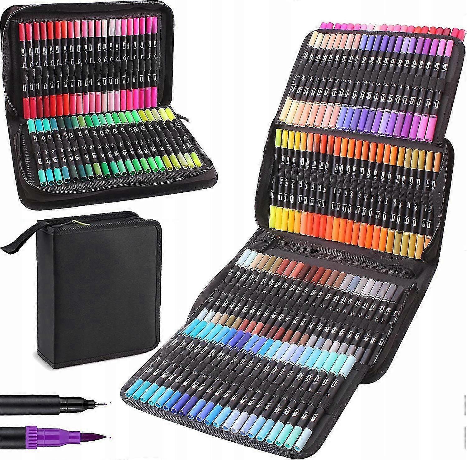 Double-sided Water Color Markers 100 Colors
