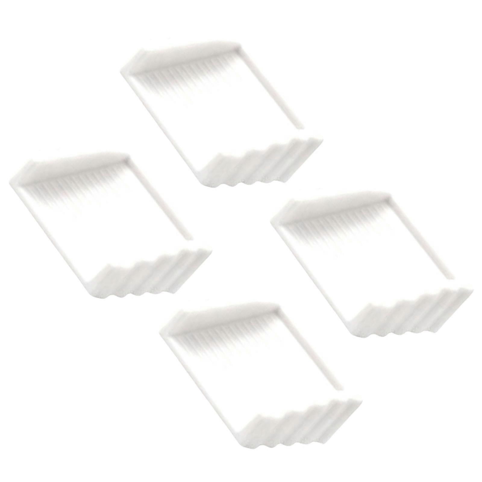 4Pack Practical Sturdy Rubber Door Stops With Double Windproof Designs Suitable for Home and Professional Setting  White