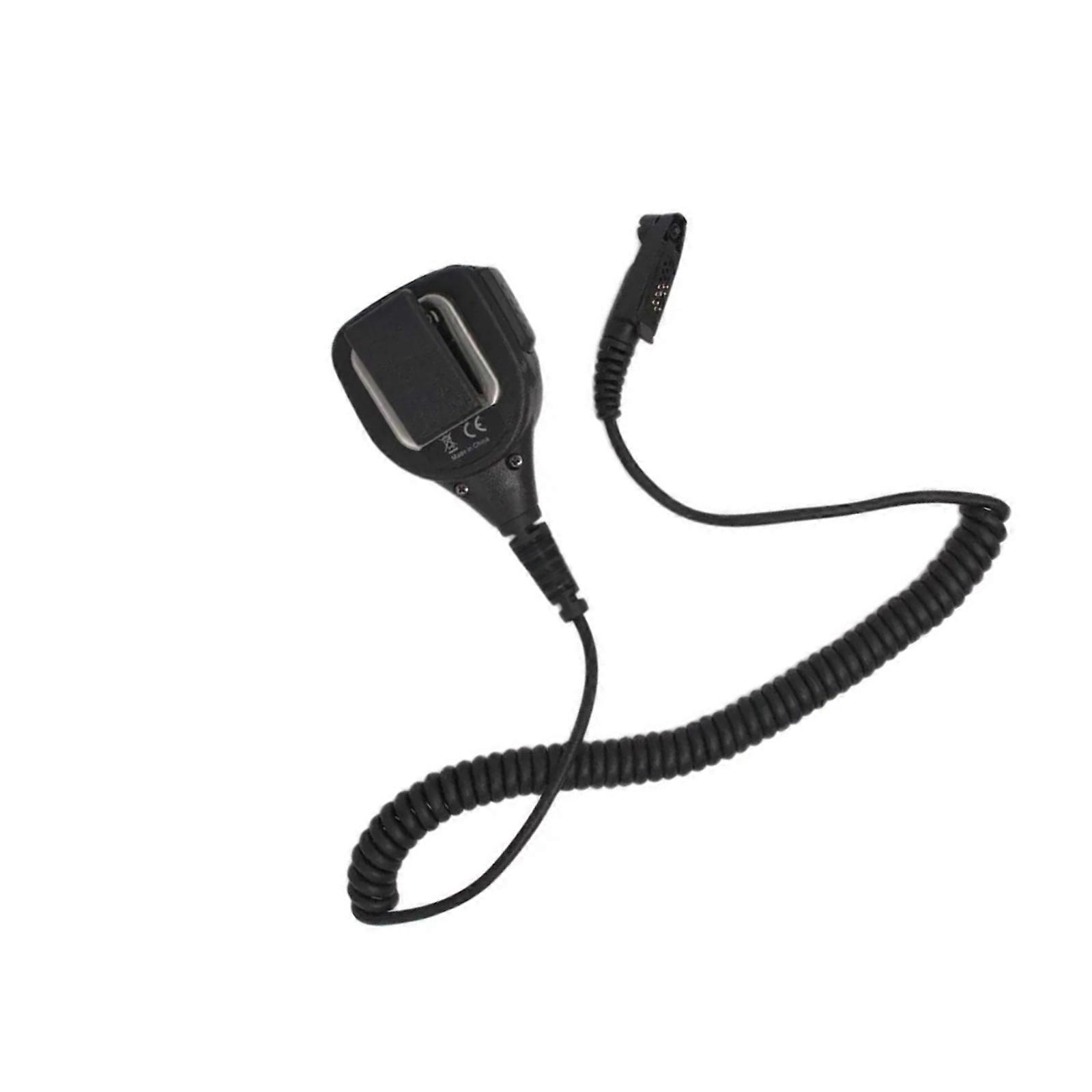 High Sensitivity Noise Canceling Hand Microphone With Abrasion Resistant Wiring Efficient Communication For RG725 RG530 Multicolor