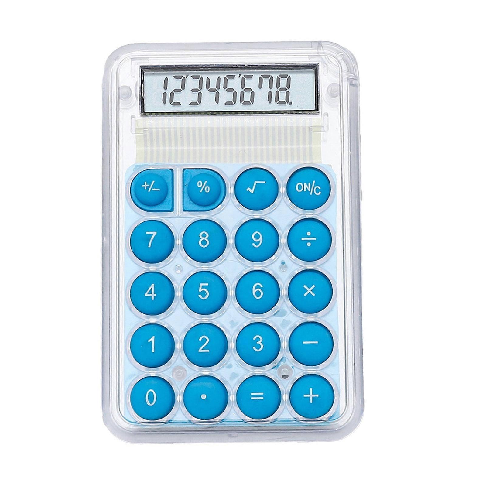 Cyber Monday Deals 2024: Viflosae 8-Digit Calculator with Large LCD, Sensitive Buttons, Battery-Powered – Ideal for Office, Home, School