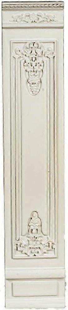 Nukkekoti 2" Valkoinen Ranskalainen Boiserie-tyylinen seinäpaneeli Jbm Diy Lisävaruste 1:12