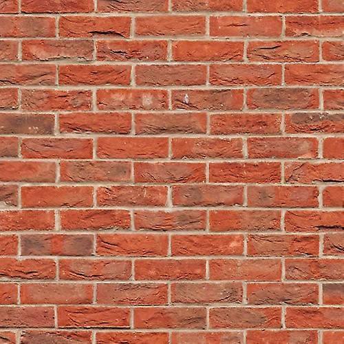 دمى البيت منقوشة الطوب الأحمر نقالة بوند الخارجي Diy ورقة بطاقة