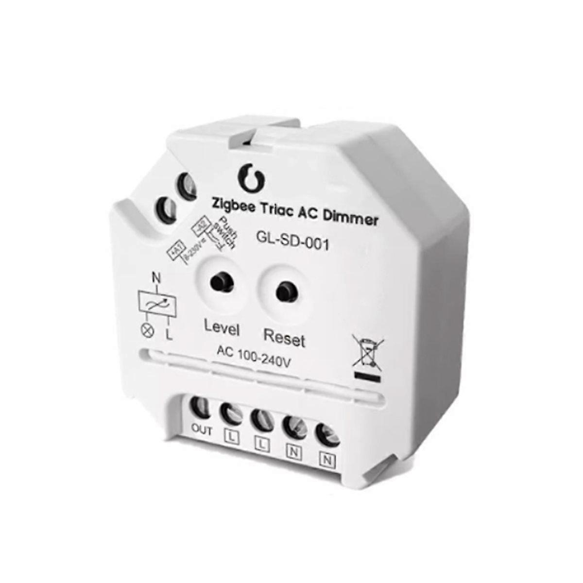 Zigbee3.0 Home Smart LED Bulb Dimmer Hub Triac AC Dimmer Light Switch Touch Control Brightness APP/V