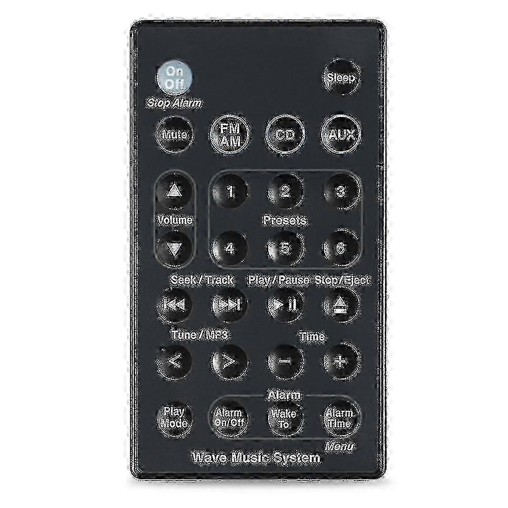 Replacement For Bose Wave Music System Audio System Remote Control