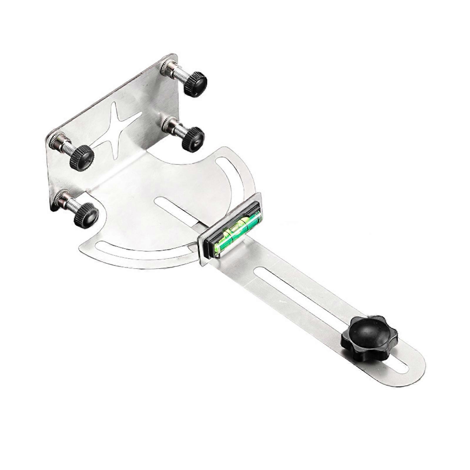 Rotating Wall Mount Bracket Support For Lasers Level With Fluorescent Bubble And Adjustable Angled For Precise Alignment Multicolor
