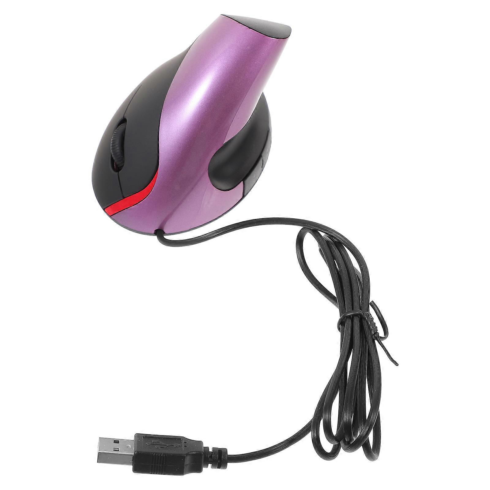 Usb Mouse Vertical Usb Wired Mouse Ergonomic Mouse USB 5-button Office Laptop Mouse