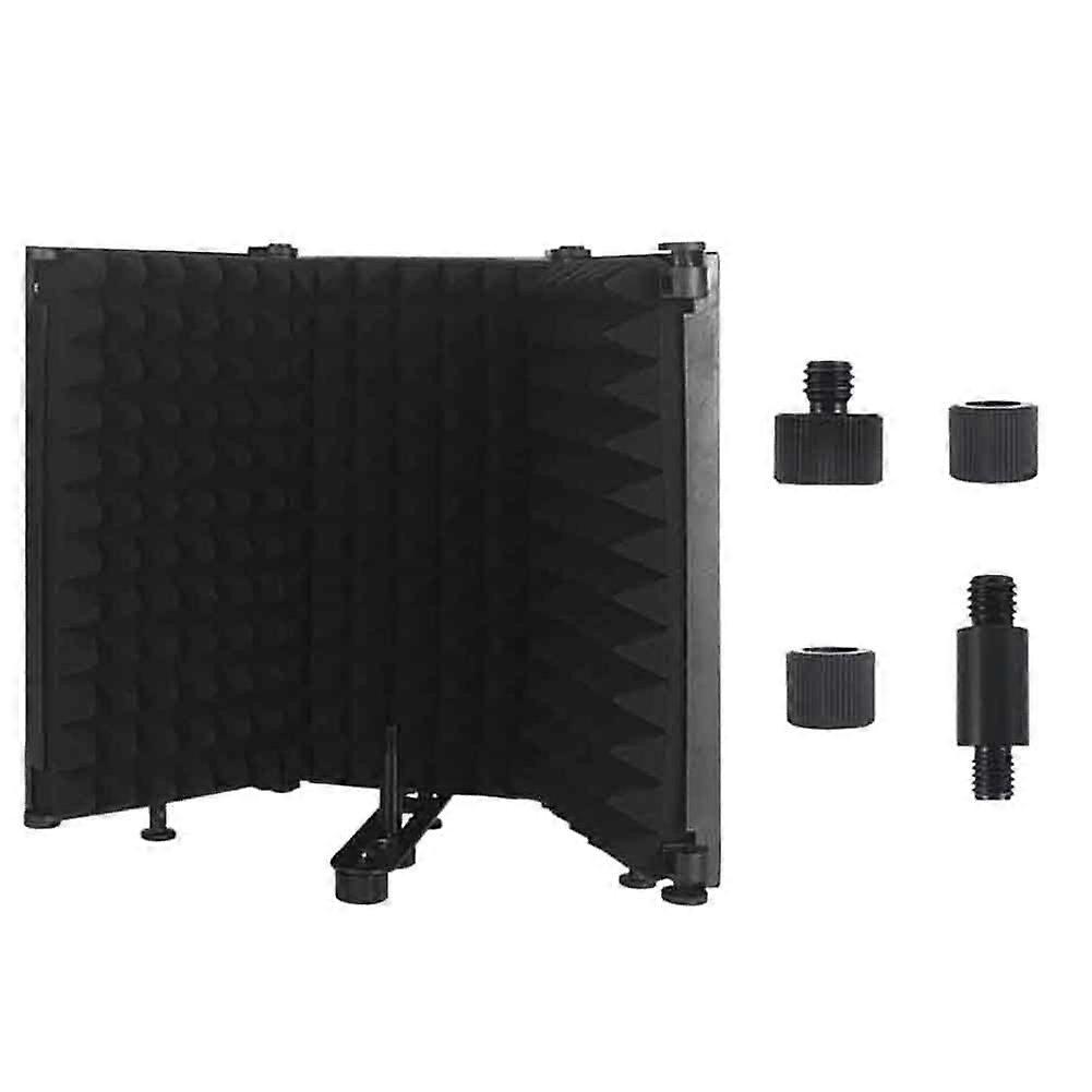 Microphone Isolation Shield Foldable Mic Shield M3 Plastic Case