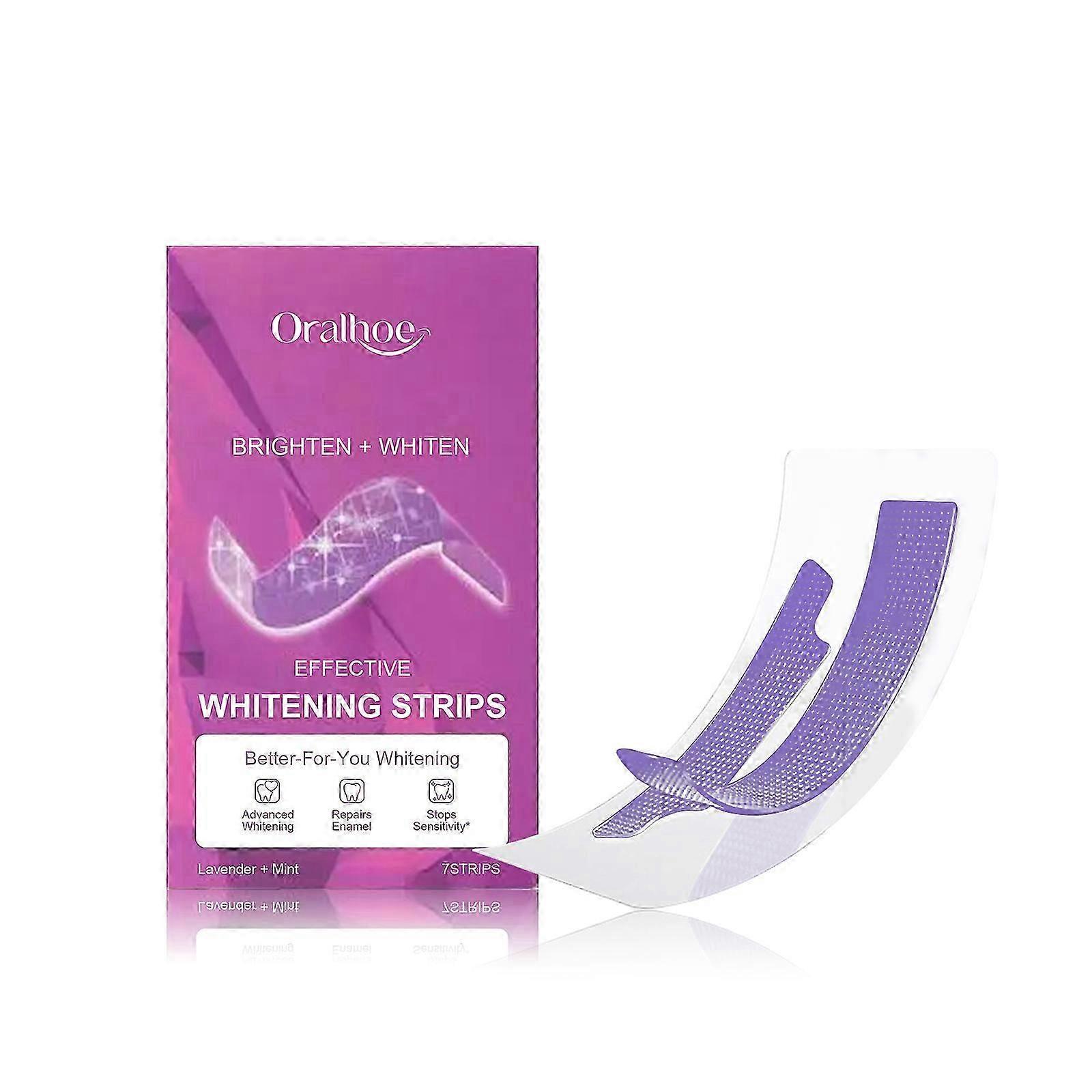 Deep Clean  Whiten Teeth Strips  Gentle, Mint Flavor, 7pcs