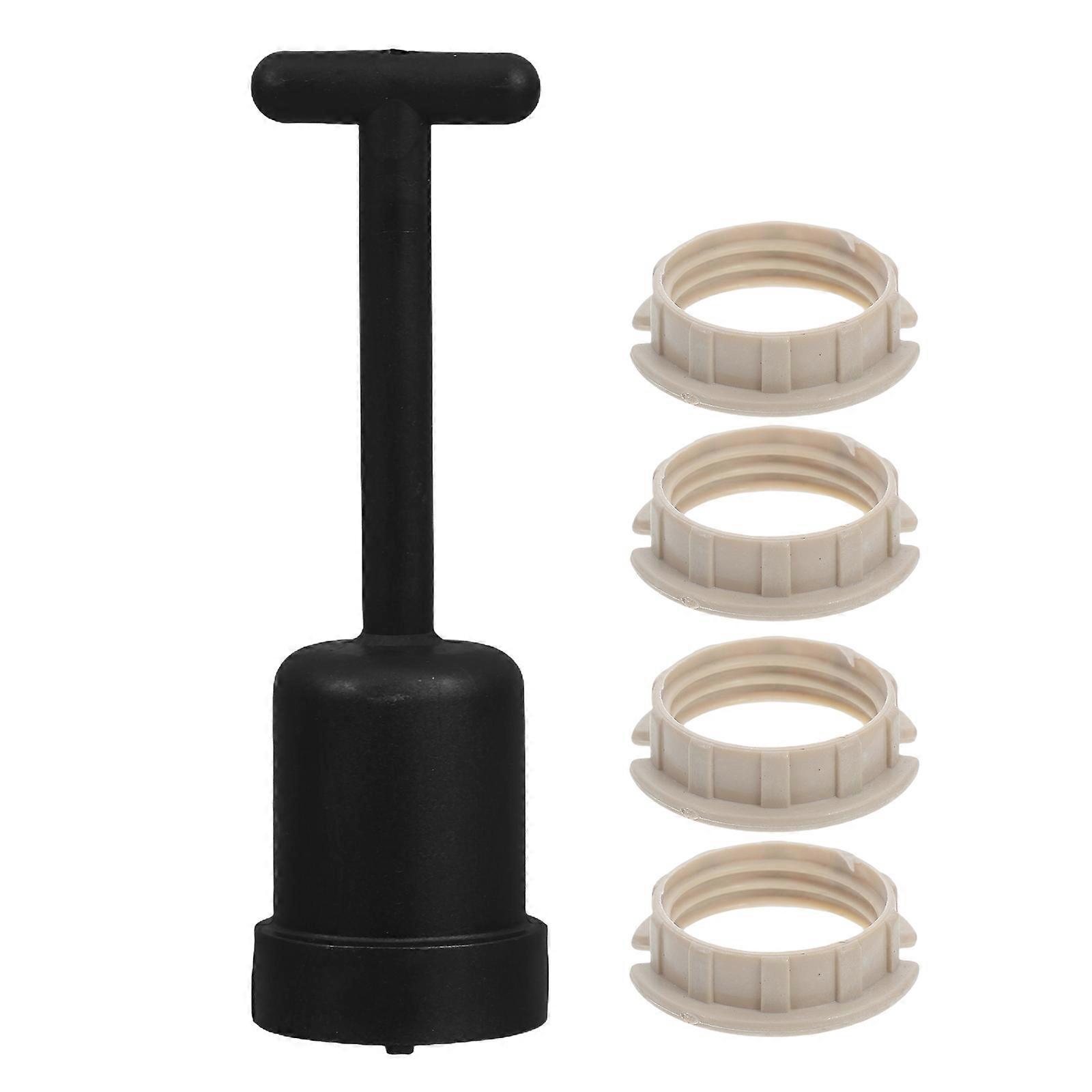 1 Set G9 Light Socket Ring Kit with Lamp Shade Attachment Tool Plastic Ring Adapter for Easy Lamp Shade Replacement